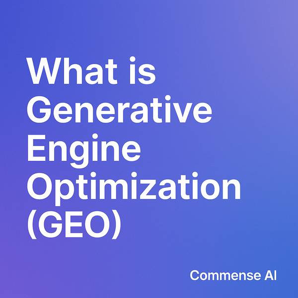 Generative Engine Optimisation (GEO): The Future Beyond SEO